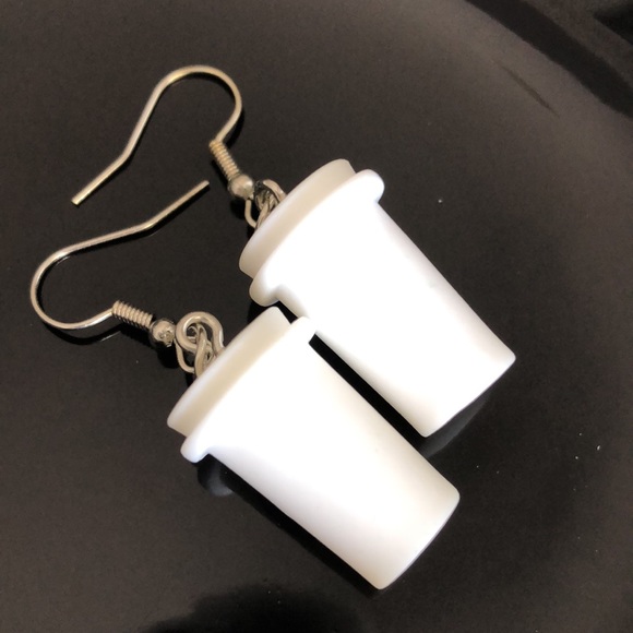 Starbucks Coffee Lovers Fashion Earrings - Picture 6 of 9